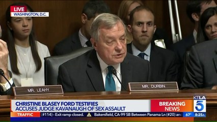 Ford Testifies She is '100%' Certain It Was Kavanaugh Who Assaulted Her