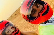 Nicki Minaj and Lewis Hamilton fuel dating rumours with bike ride photos