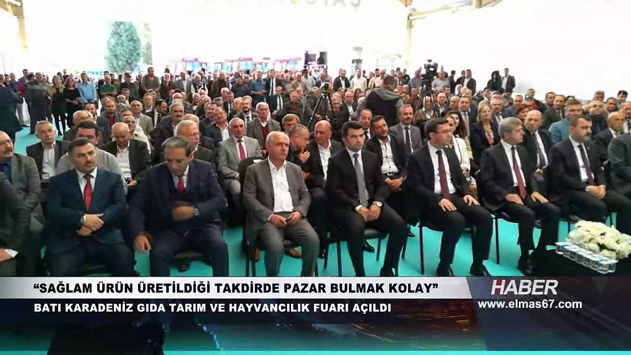 Batı Karadeniz Gıda Tarım ve Hayvancılık Fuarı açıldı
