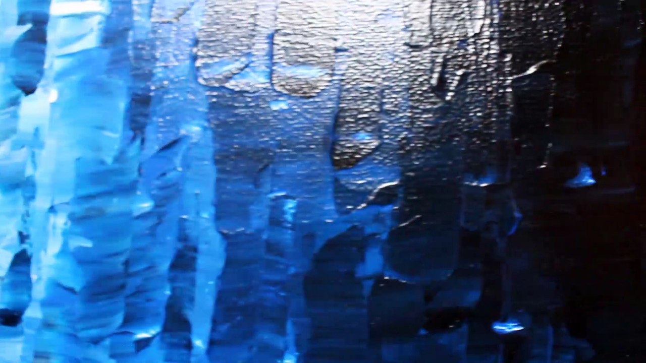 Tableau murale : Fondu bleuté.