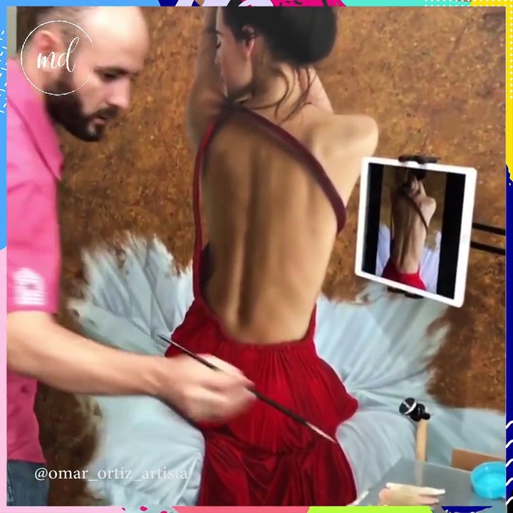 This artist is incredibly talented! It looks so real By:  mar_ortiz_artista