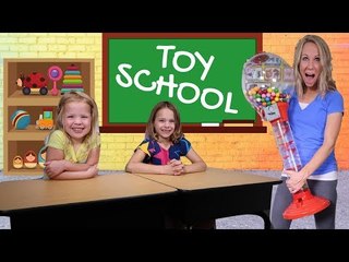 FAKE Toy School ~ Crazy Candy Day + PRANK Toys R Us Worker