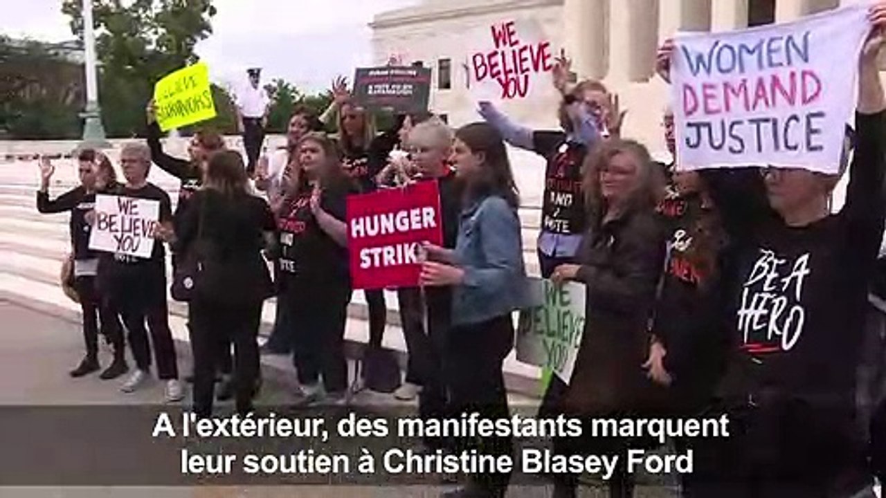 USA/juge Kavanaugh: "j'ai cru qu'il allait me violer", dit Ford