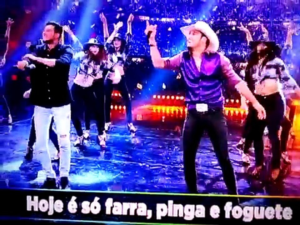Bruno e Barreto no Domingão do Faustão_Ding Dong