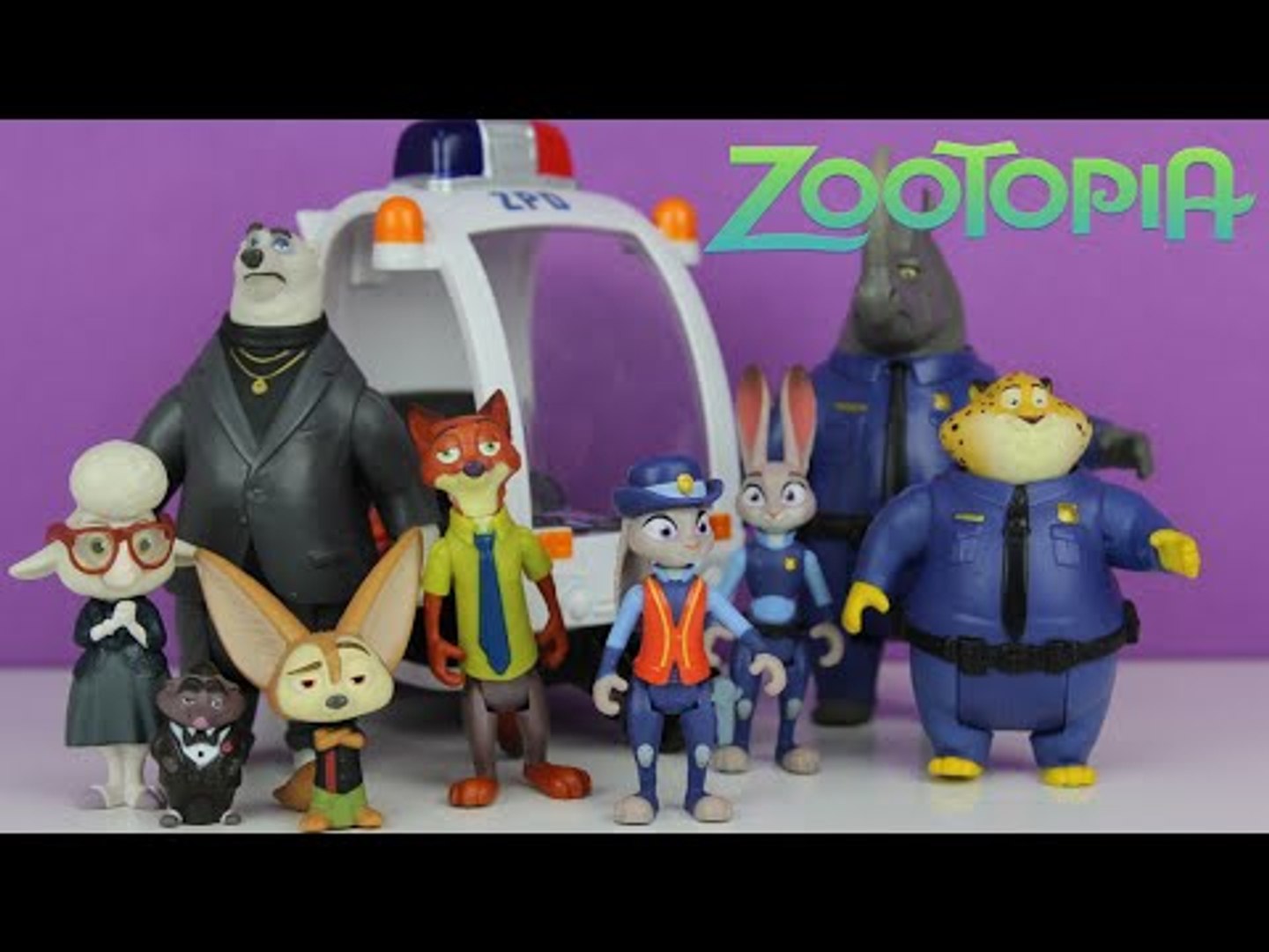 zootopia toy videos