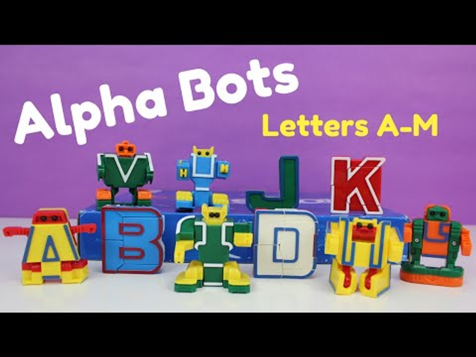 Learning ABC's with Alphabots - Part 1