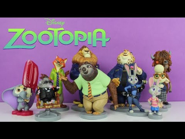 zootopia toy videos