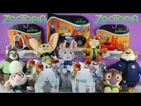 Zootopia Toys Featuring Judy Hopps & Nick Wilde