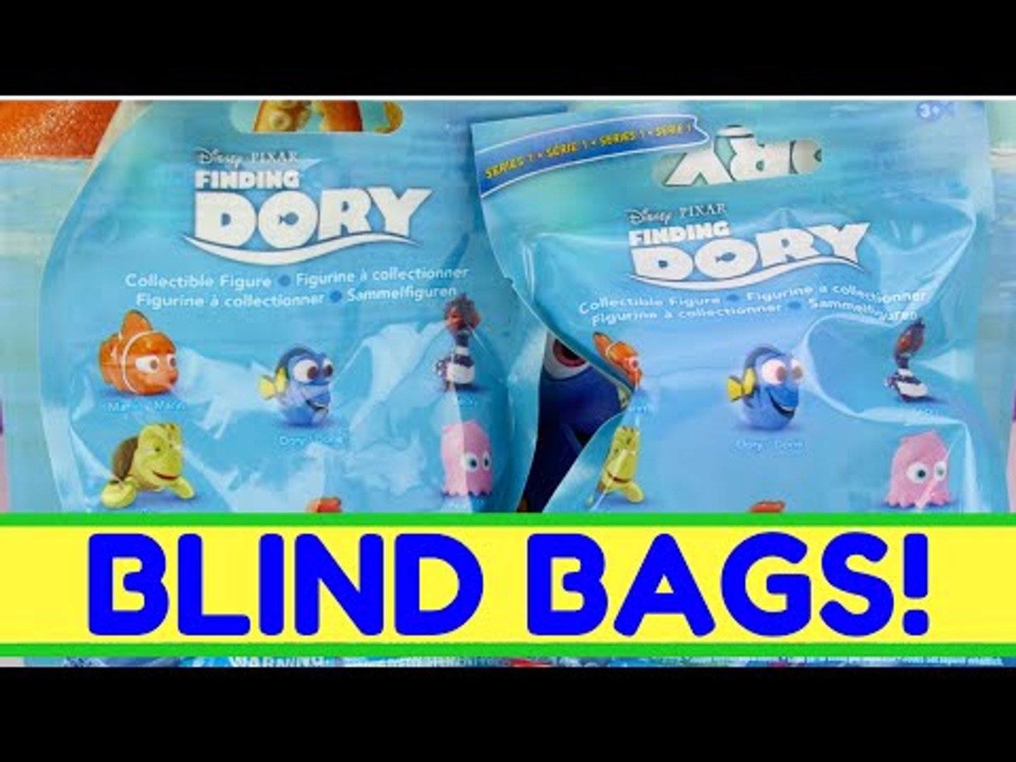 Finding Dory Blind Bags Toys - Part 2 - video Dailymotion