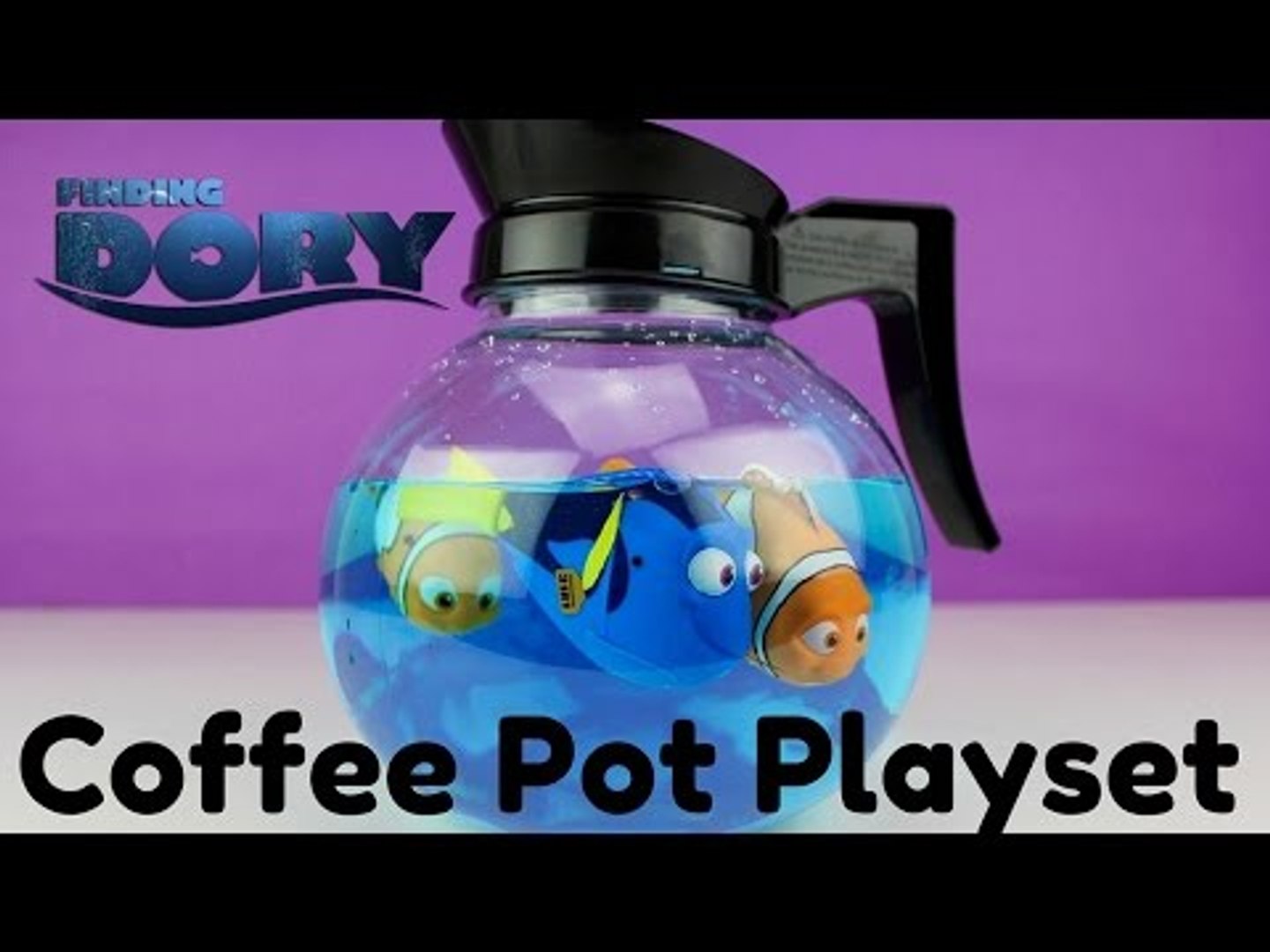 finding dory coffee pot playset