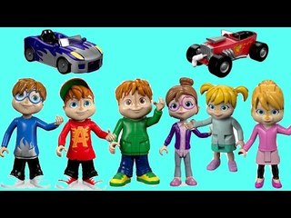 ALVIN AND THE CHIPMUNKS  + Chipettes Toy Haul Video Unboxing NEW for 2016