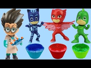 PJ Masks Toys and Magical Microwave LEARN COLORS Best Video