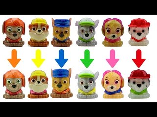 Paw Patrol Toy Mashems Squishy Mixup LEARN COLORS Best Fun