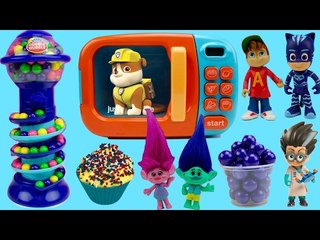 Best Learning Colors Videos for Children Paw Patrol PJ Masks Alvin Chipmunks MAGIC MICROWAVE