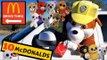 Paw Patrol Rubble Collects McDonald's Happy Meal Toys in Drive Thru
