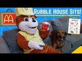 Rubble the Paw Patrol Pup Makes a Mess & Goes to McDonald's Drive Thru ~ Kid Shows