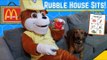 Rubble the Paw Patrol Pup Makes a Mess & Goes to McDonald's Drive Thru ~ Kid Shows