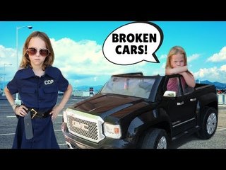 Crazy BROKEN Car Store !!! Silly Worker with Addy and Maya !!!