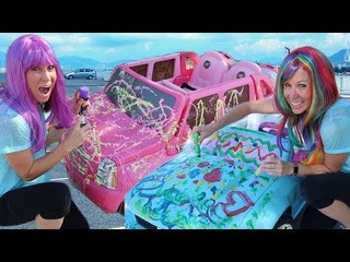FAKE Crazy Car Store Worker Ruins the Wacky Car Store !!!