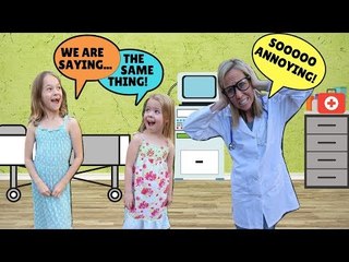 Toy Doctor Mixes Up Her Silly Medicine