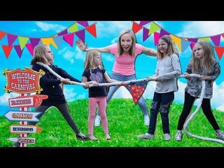 Avery and Sophia Visit the Super Cool Carnival