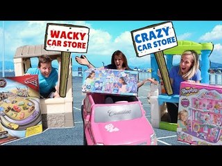 Crazy Car Store Competes with Wacky Car Store