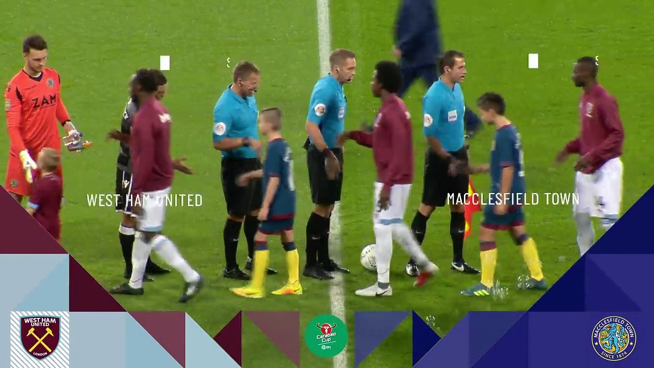 HIGHLIGHTS | WEST HAM UNITED 8-0 MACCLESFIELD TOWN