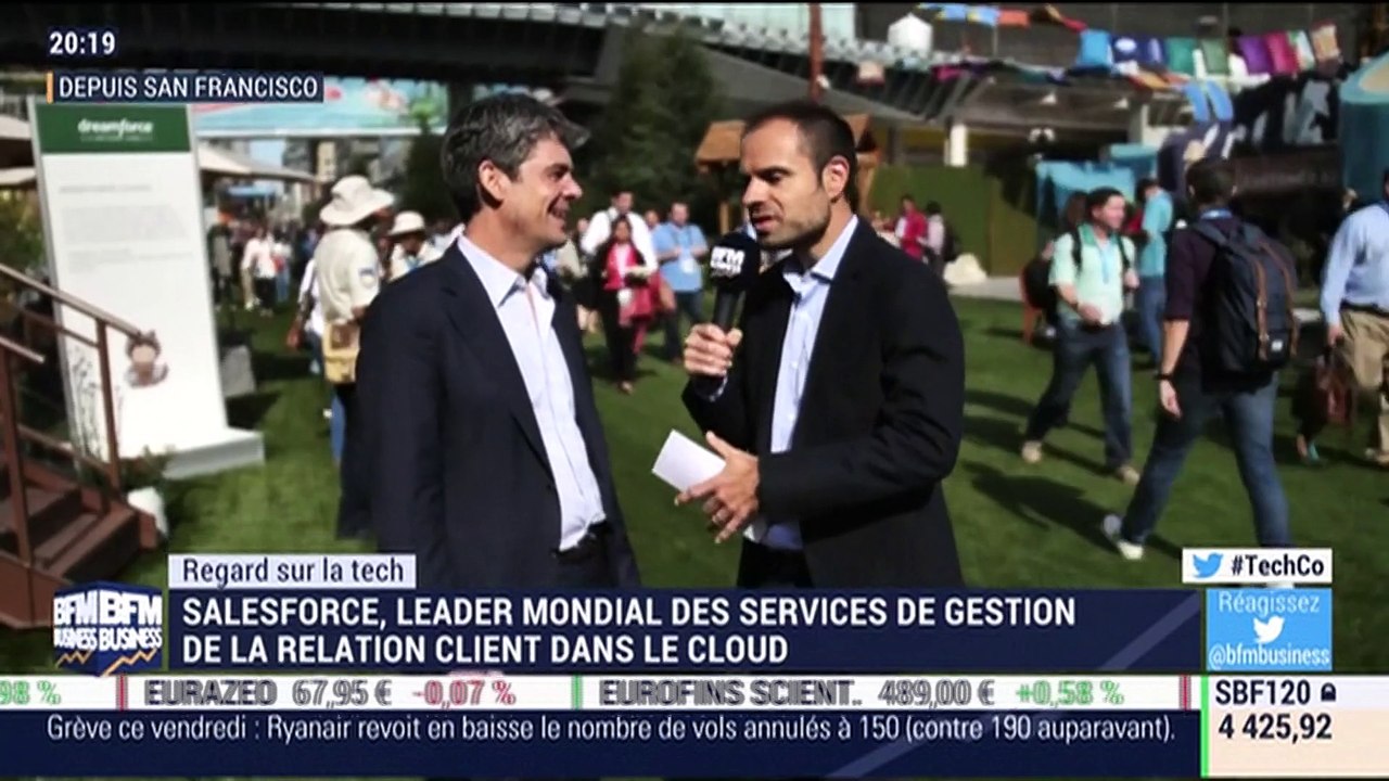 Le Regard sur la Tech: Salesforce, leader mondi...