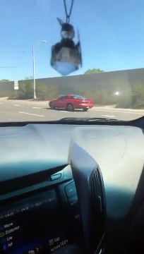 Un automobiliste tente de semer une moto de la police