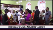Methodist Reverend, Sylbert Prescod is new the chairman of the Conference of Churches. He and other new executive officers of the organization were officially i