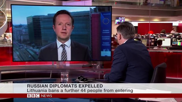 Russian diplomats to be expelled from 14 EU states - BBC News