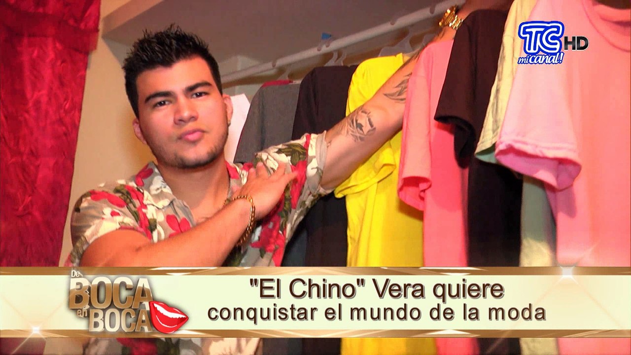 “El Chino Vera” lanza línea de ropa y envía mensaje a quienes lo critican