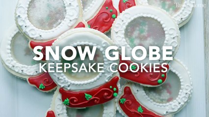 Snow Globe Cookie Keepsake Cookies