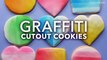 Graffiti Cutout Cookies