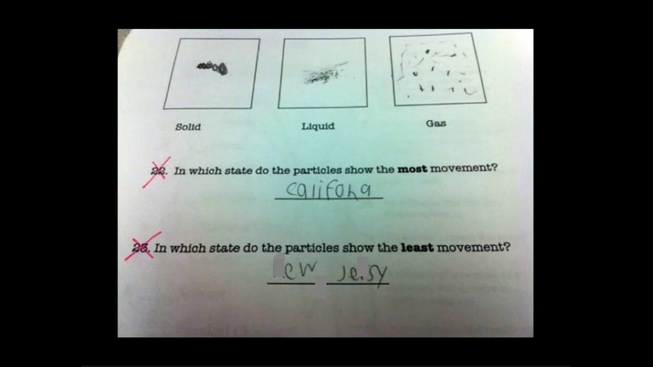 Funny Exam Answers X