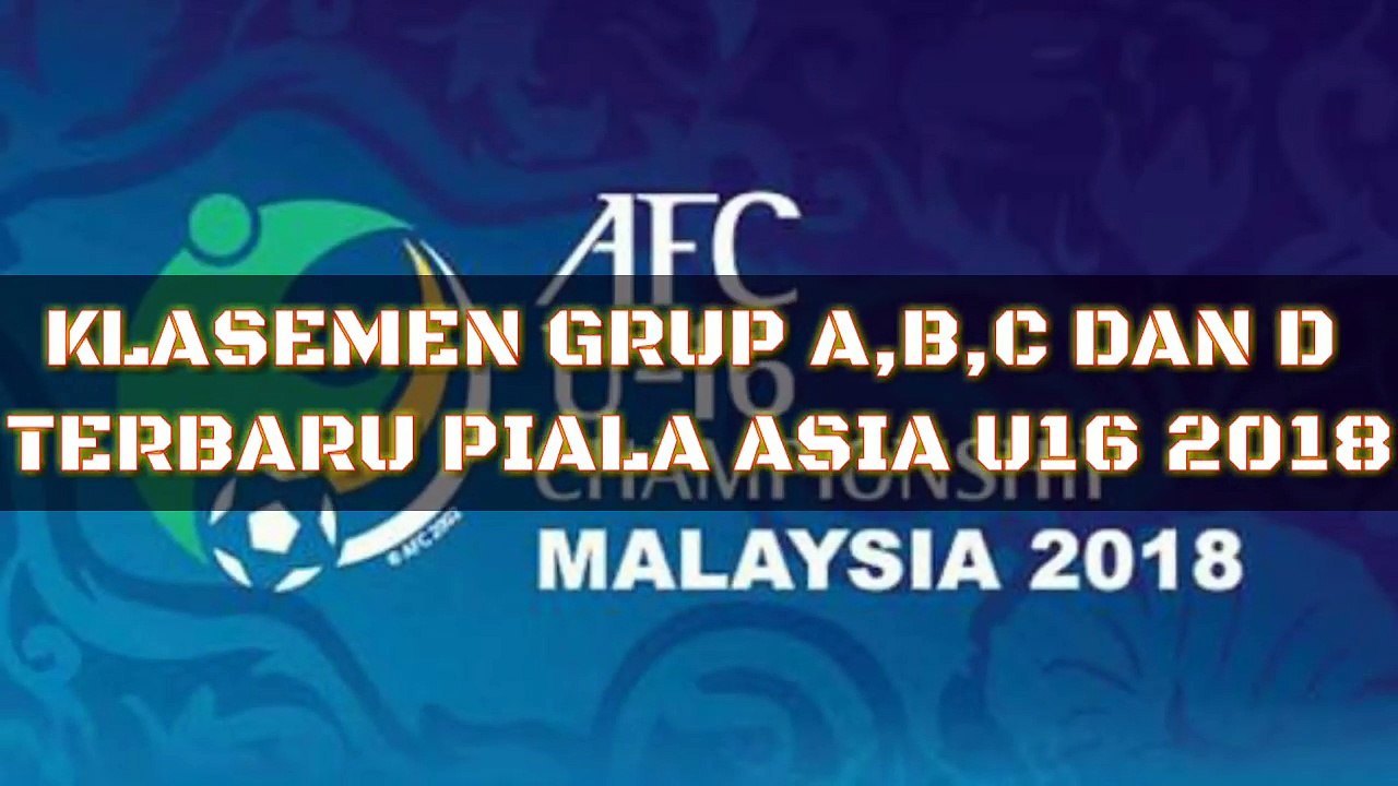 MALAYSIA U16 TERSINGKIR TAJIKISTAN LOLOS KLASEMEN DAN HASIL TERBARU PIALA ASIA U16