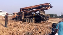amazing heavy equipment fails, construction equipment stuck in mud