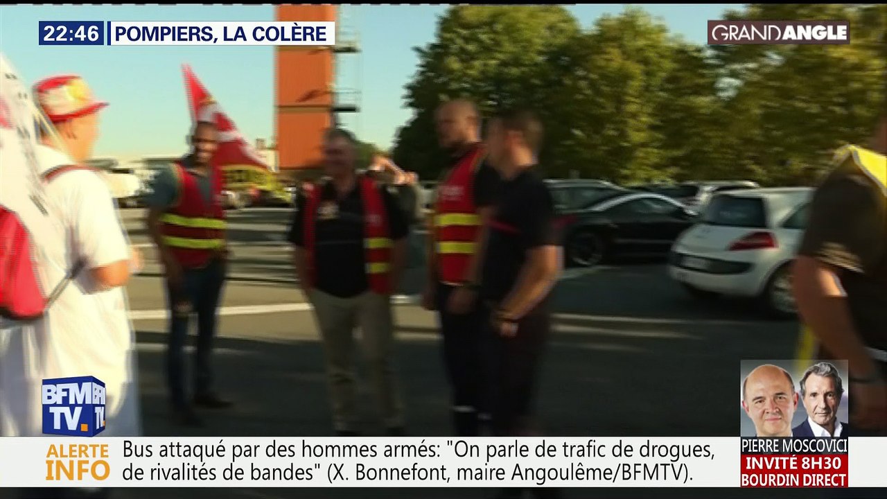 Pompiers, la colère