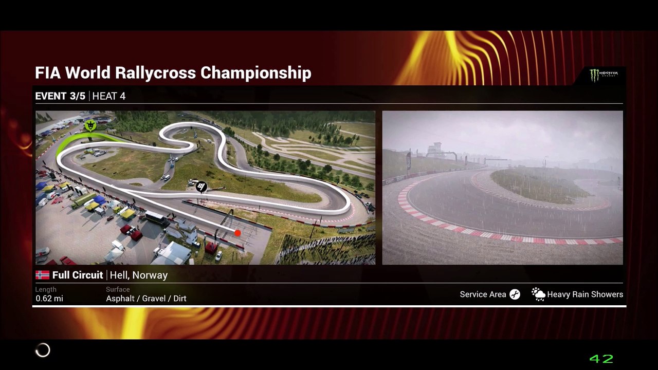 DiRT 4 FIA World RallyX Champs  Qual Q4 Hell Norway