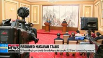 Inspections for nuclear, missile site dismantlement and declaring end to Korean War at core of N. Korea-U.S. negotiations