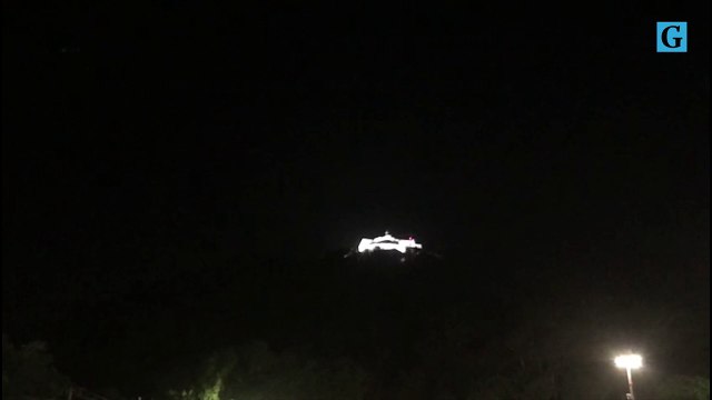 Apresentação a nova iluminação do Convento da Penha