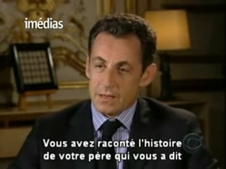 Sarkozy dans 60 minutes sur CBS - sarko vu par les usa