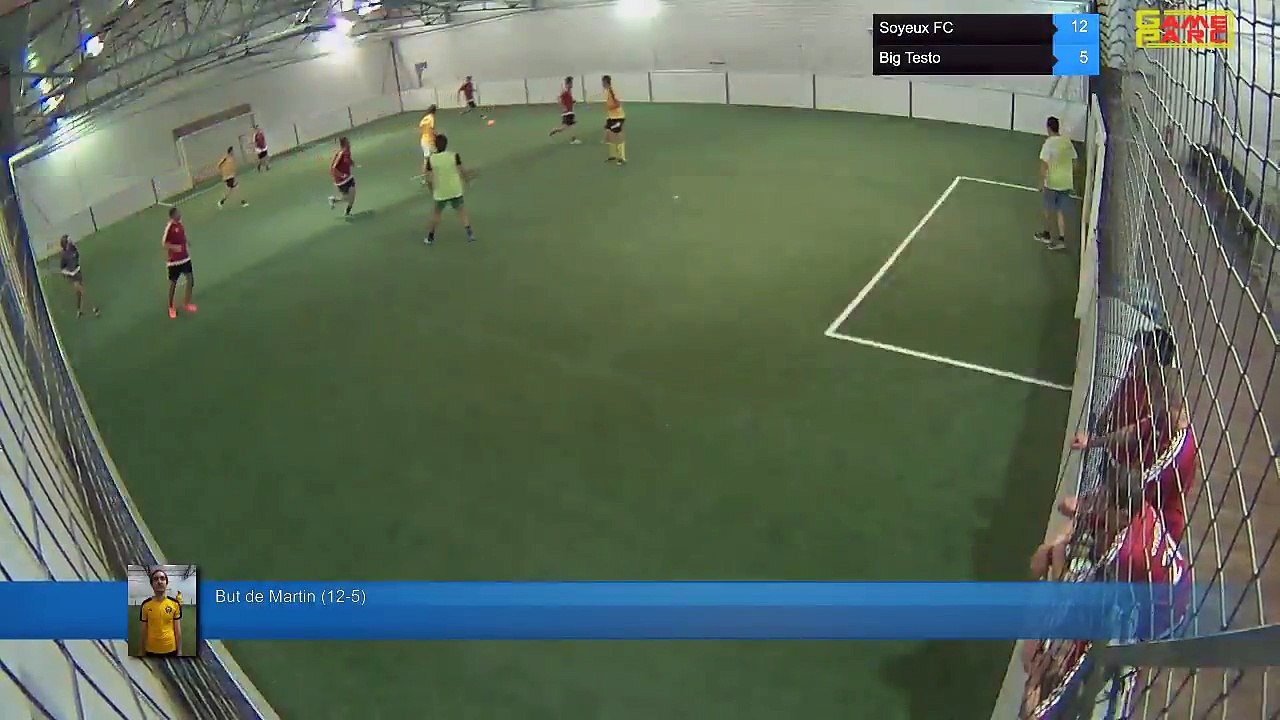 But de Martin (12-5) - Soyeux FC Vs Big Testo - 27/09/18 19:00 - LIGUE 4 - Poitiers Game Parc