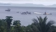 Air Niugini Airplane Crashes in Chuuk Lagoon