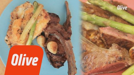 레이먼킴과 JK김동욱의 꼼꼼한 플레이팅 양고기 스테이크!