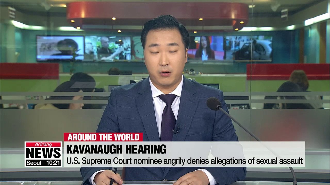 U.S. Supreme Court nominee angrily denies allegations of sexual assault