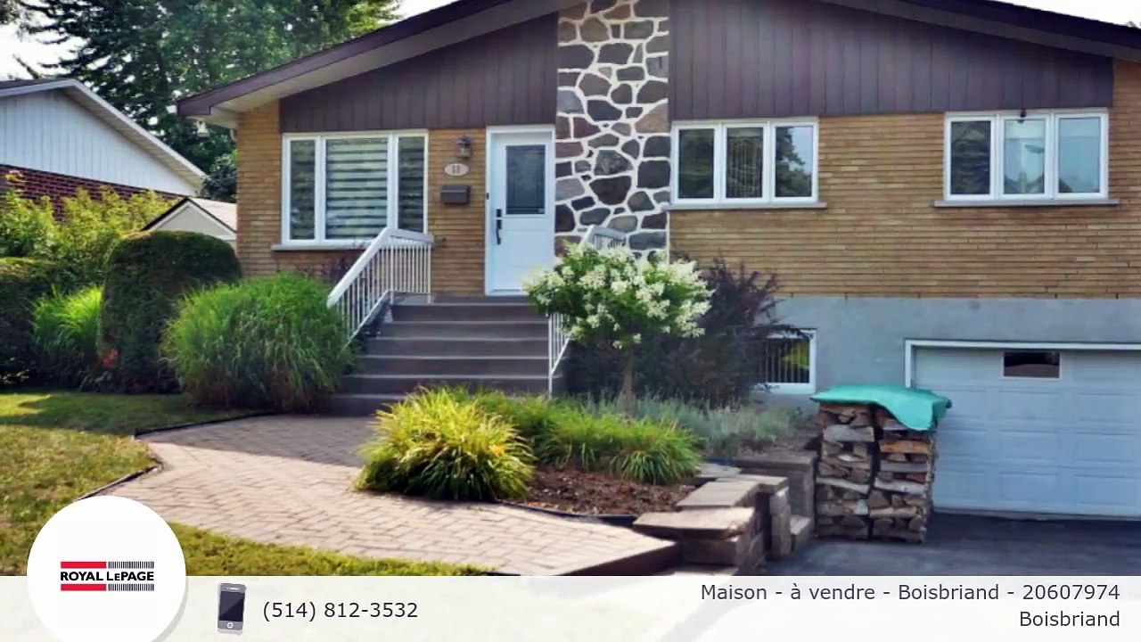 Maison - à vendre - Boisbriand - 20607974