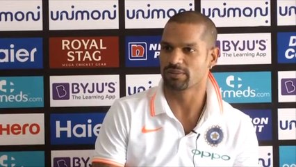 Télécharger la video: India Vs Bangladesh Asia Cup 2018 : Shikhar Dhawan reply on Virat Kohli shocks Fan | Oneindia News