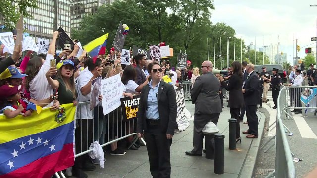 US ambassador calls for Maduro ouster with megaphone diplomacy