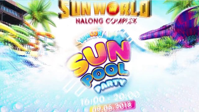 Mùa hè sôi động tại Typhoon Water Park với chương trình Đại Tiệc Lốc Xoáy SUN POOL PARTY với sự tham dự của:✔ Nam ca sỹ Noo Phước Thịnh !!!!✔ Nữ DJ vô cù